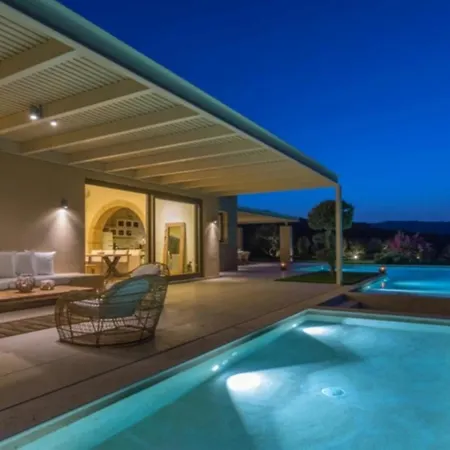 Superb View Lefkada Villa Tsoukaládhes